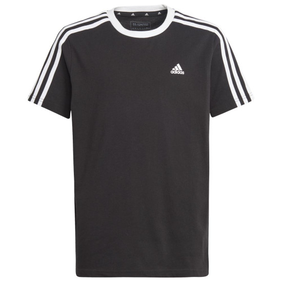 Adidas Παιδική κοντομάνικη μπλούζα Essentials 3-Stripes Cotton Loose Fit Boyfriend Tee